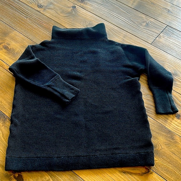 Free People Ottoman Slouchy Tunic Sweater |XS BLACK - Picture 2 of 3